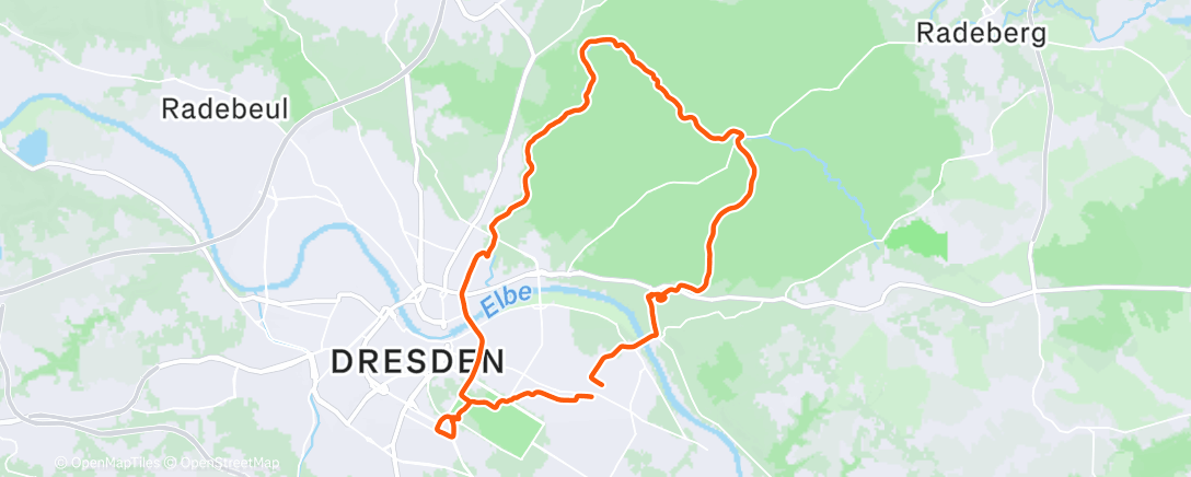 Map of the activity, Bescherung ⇒ Ostern