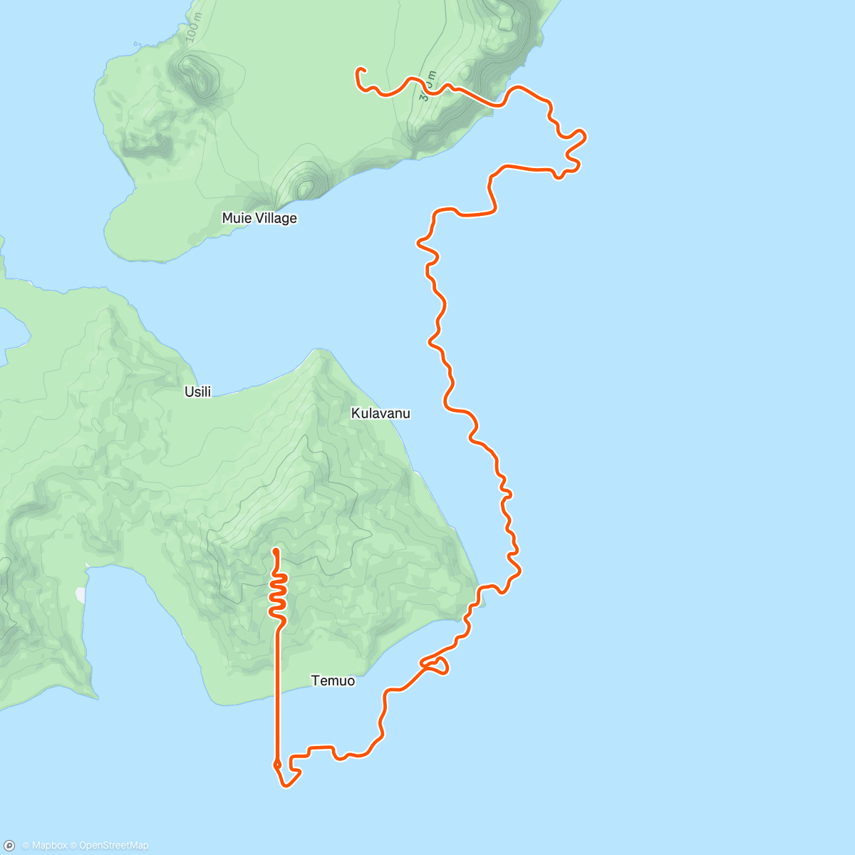 Mapa de la actividad, Zwift - Base Builder Ladder in Watopia