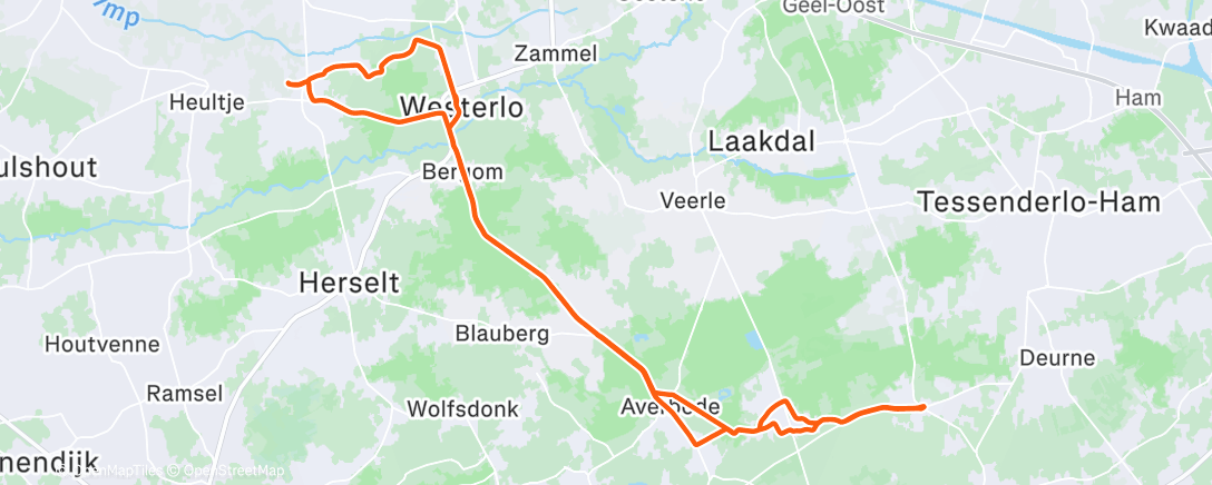 Map of the activity, Ochtendrit