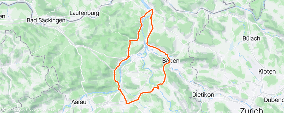 Map of the activity, Easy spin for Gippigen 🇨🇭