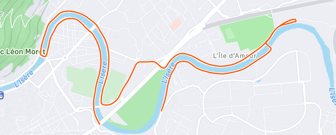 Карта физической активности (1/2 : footing)