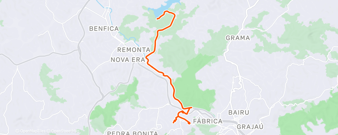 Map of the activity, 29/12/2025 - Remonta