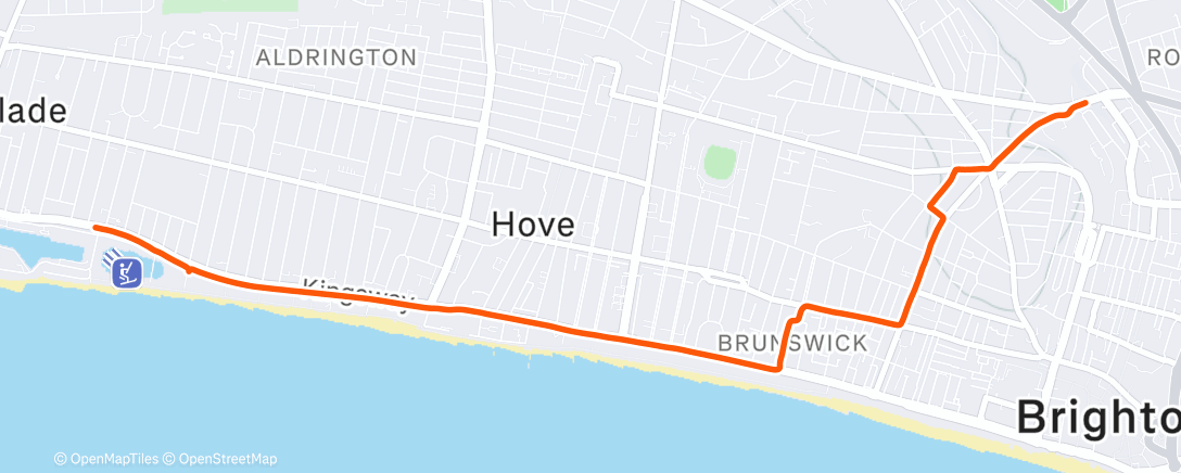 Map of the activity, Beryl home