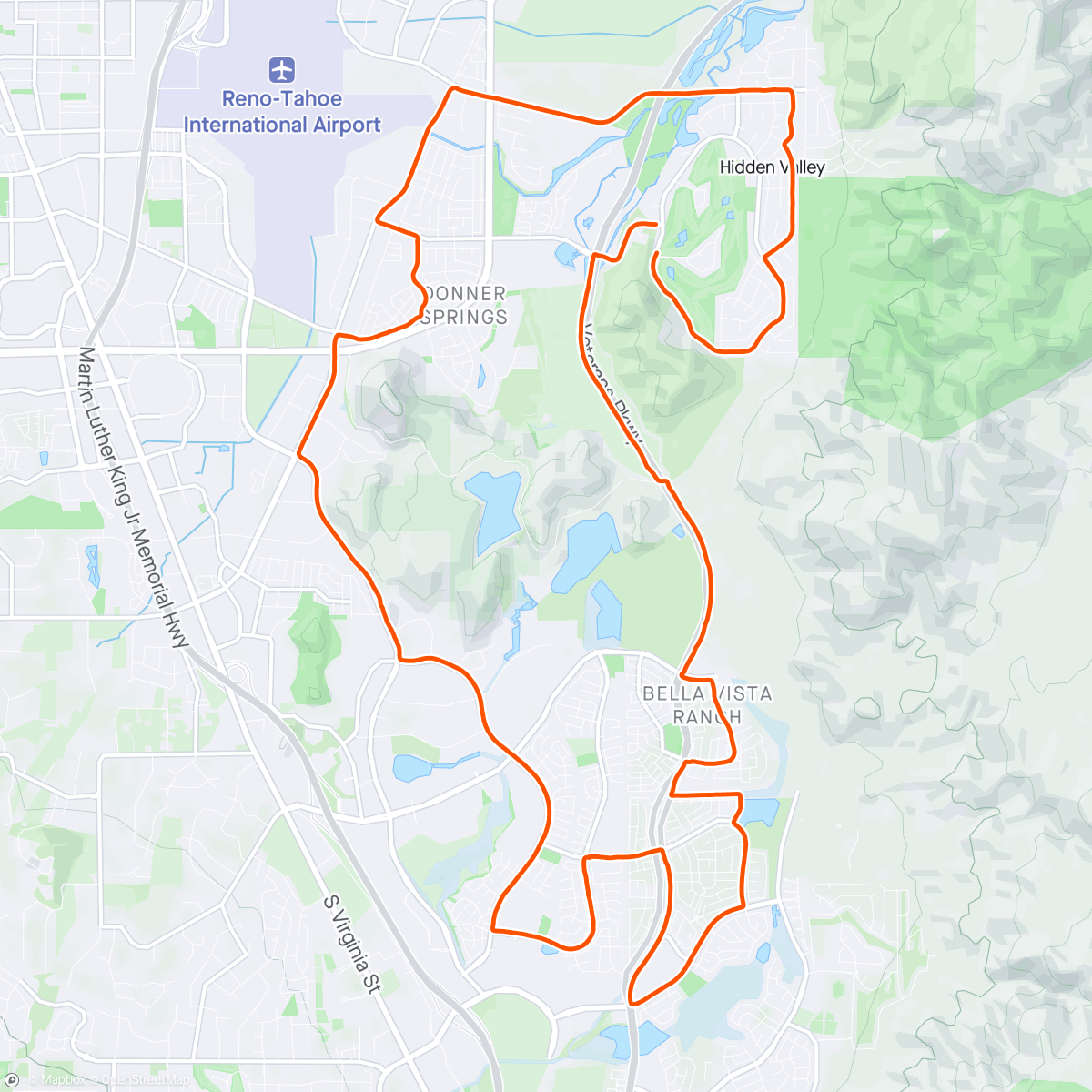 Map of the activity, Pedaler’s spring ride