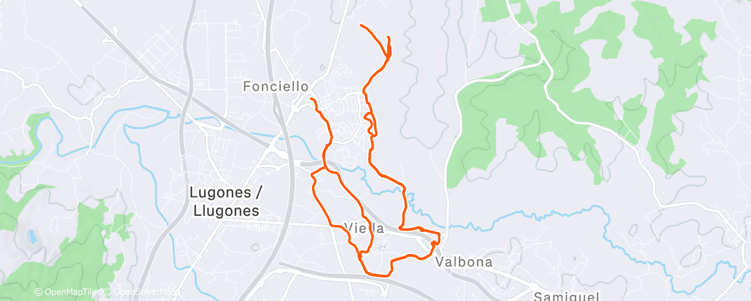 Map of the activity, Marcha Navideña Viella 🚴‍♂️ 🎅🏼