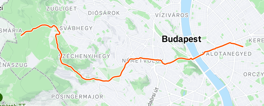 Map of the activity, Munkába be