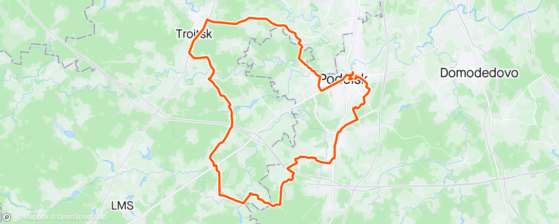 Map of the activity, Подольское приключение