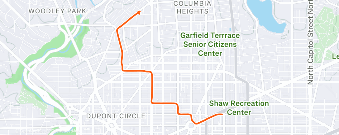 Карта физической активности (Sortie vélo le matin)