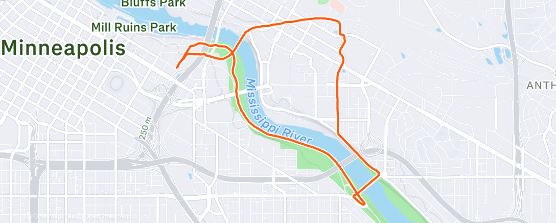 Map of the activity, With Ben and Rick