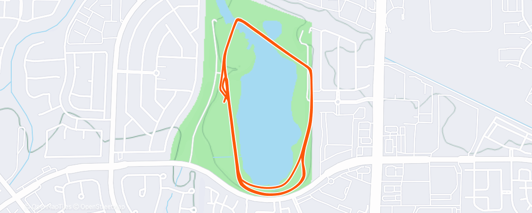 Map of the activity, 10 mi. < MAF.