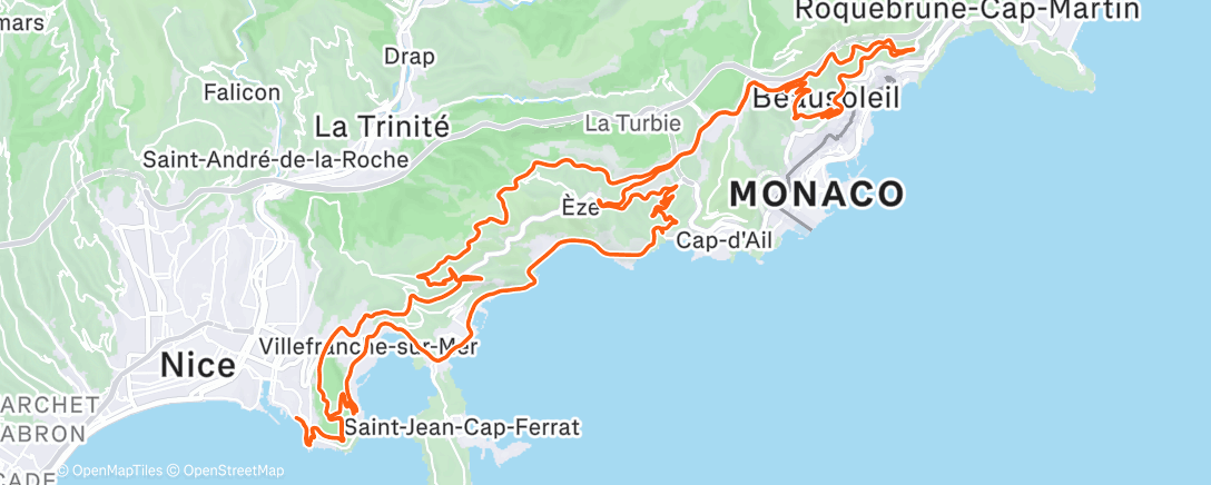 活动地图，Morning Ride