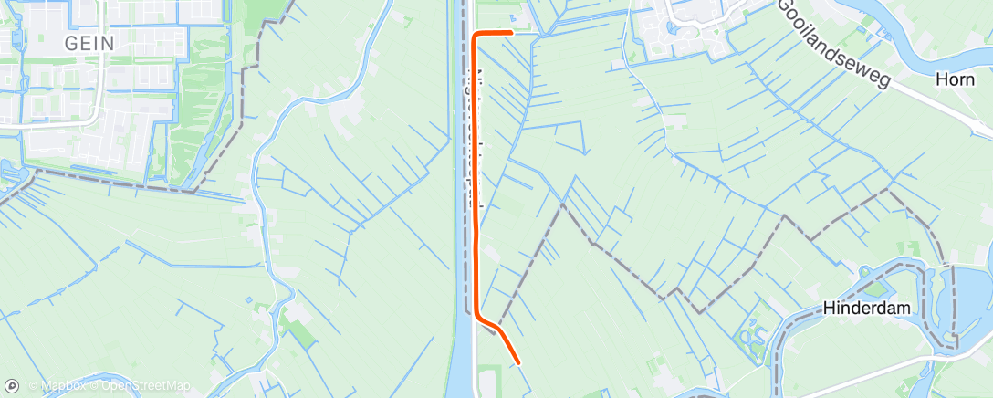 Map of the activity, TTW 5km loop