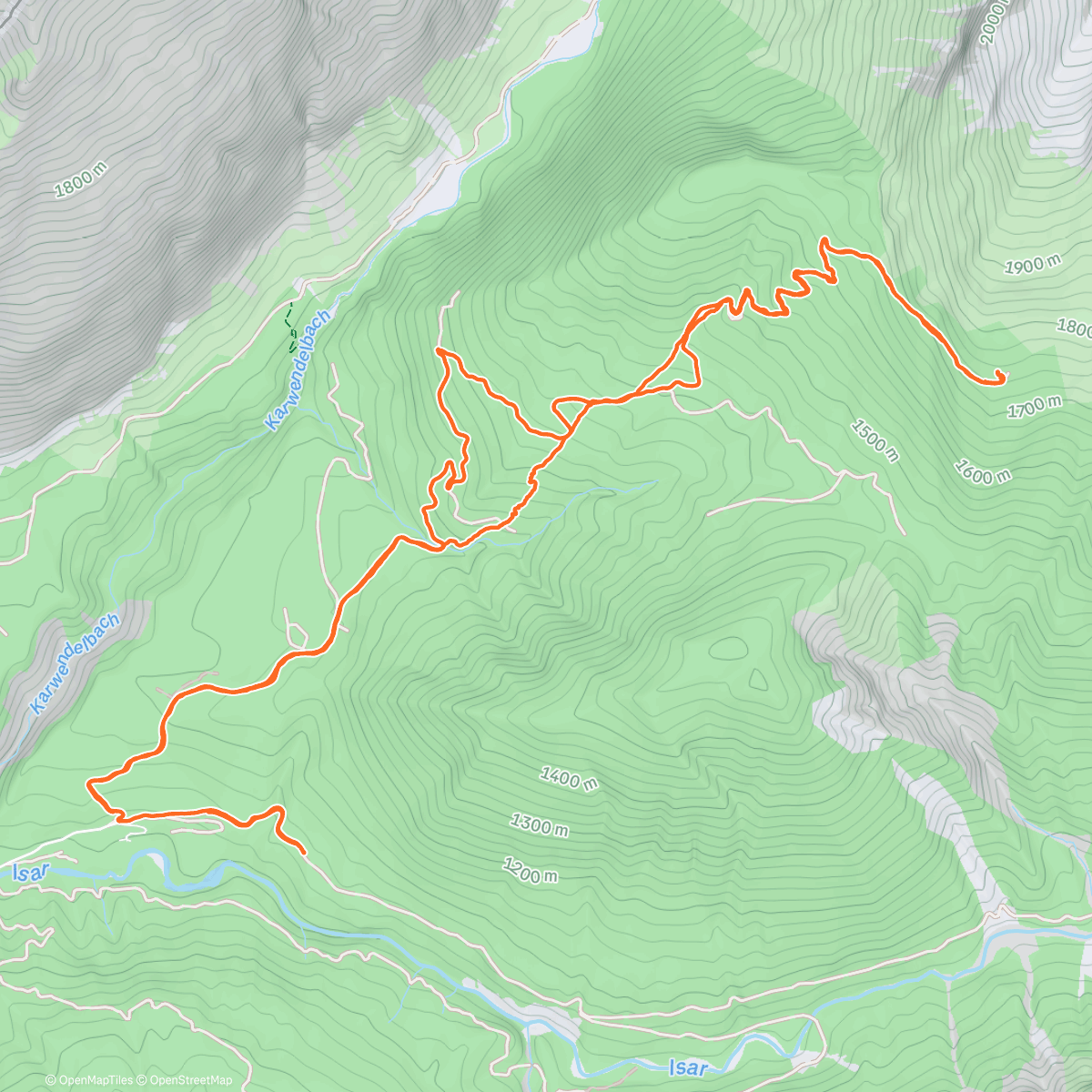 Map of the activity, Seefeld: Wanderig in d Pleisenhütte☀️🥾😀