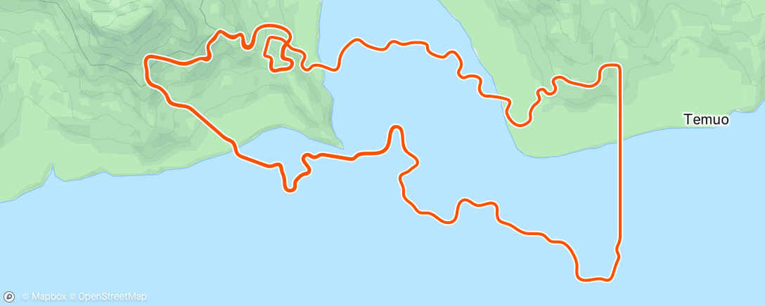 Mapa de la actividad, Zwift - Zwift Camp: Baseline | Sprint Test in Watopia