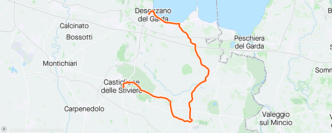 Map of the activity, Giro 🇮🇹 S14
