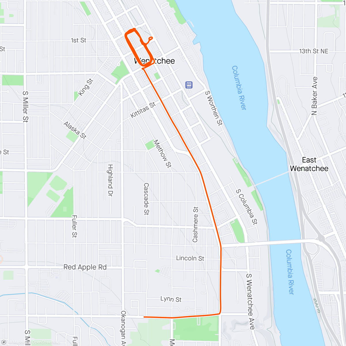Map of the activity, Tour de Bloom stage 3B. 3rd in a bleeding from my mouth last K 🤣😭🥴🥉