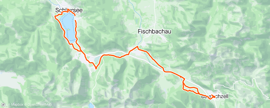 Map of the activity, Noch ne kleine Radtour