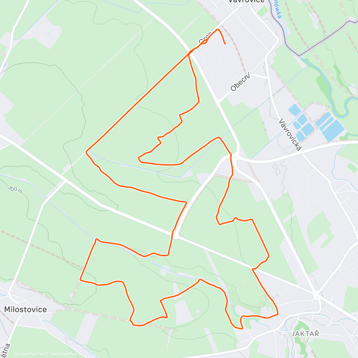 Map of the activity, NW Quadrant