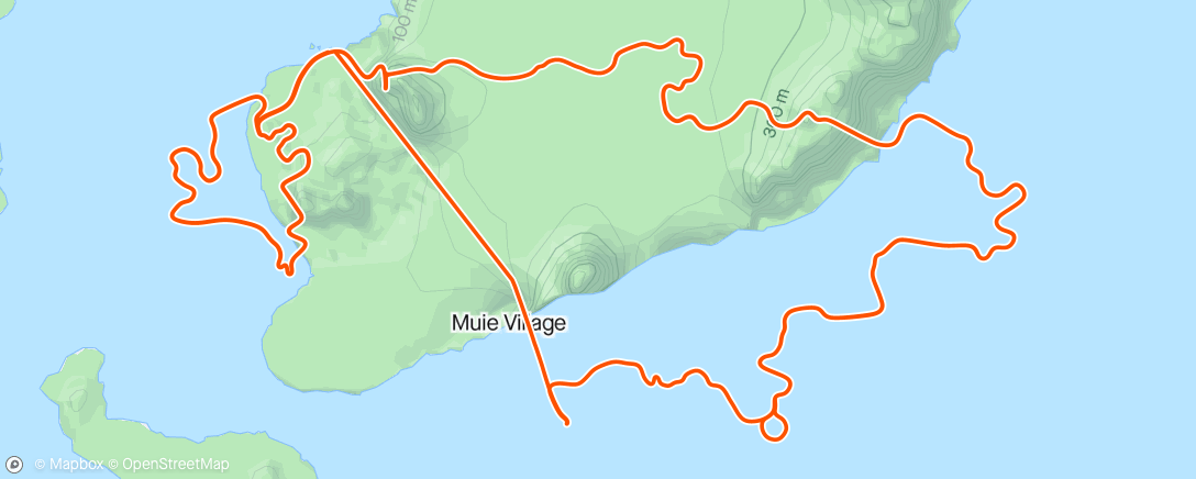 Map of the activity, Zwift - Group Ride: BMTR Faster Masters A/B Team Pursuit (B) on Seaside Sprint in Watopia