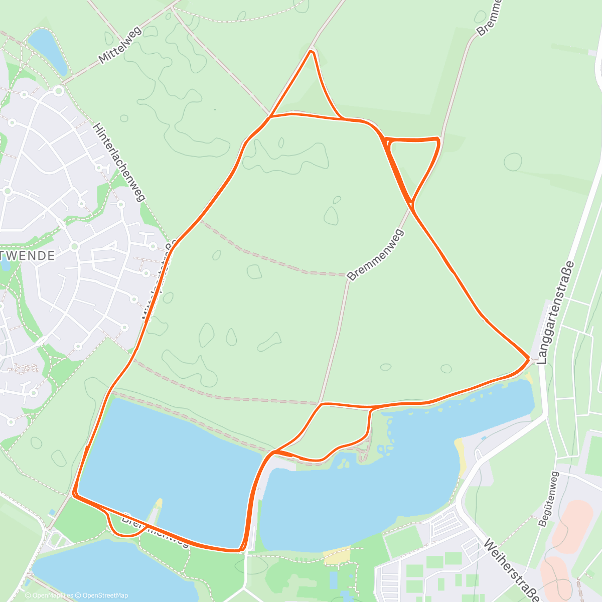 Карта физической активности (Tempowechsel)