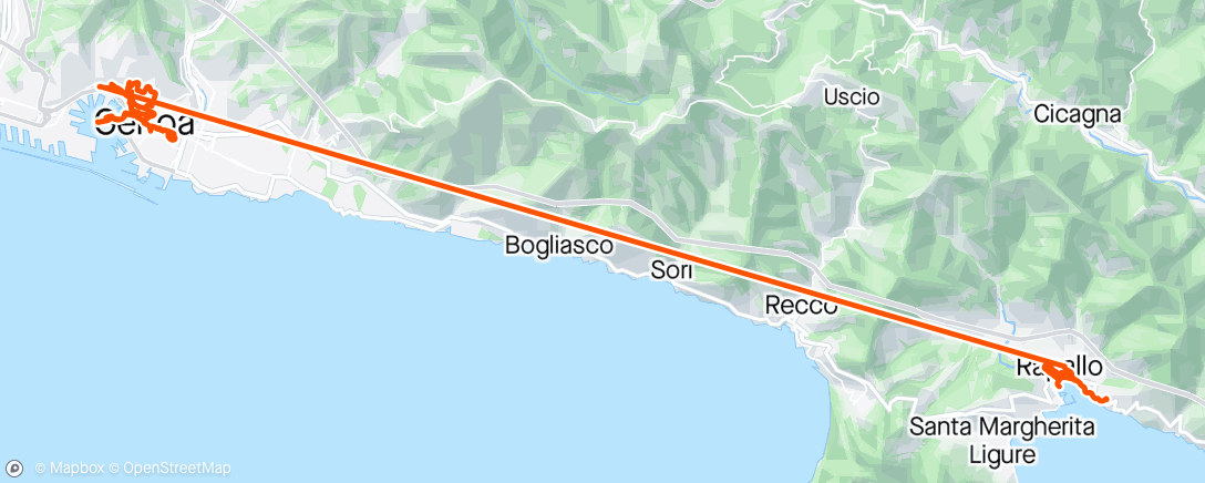 Карта физической активности (Cold in Genoa)