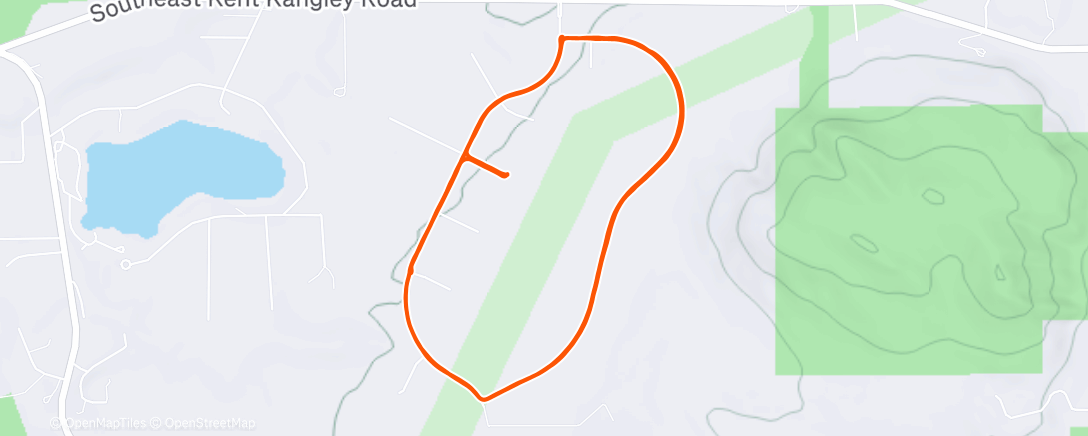 Map of the activity, Sugarloaf 10K Progression
