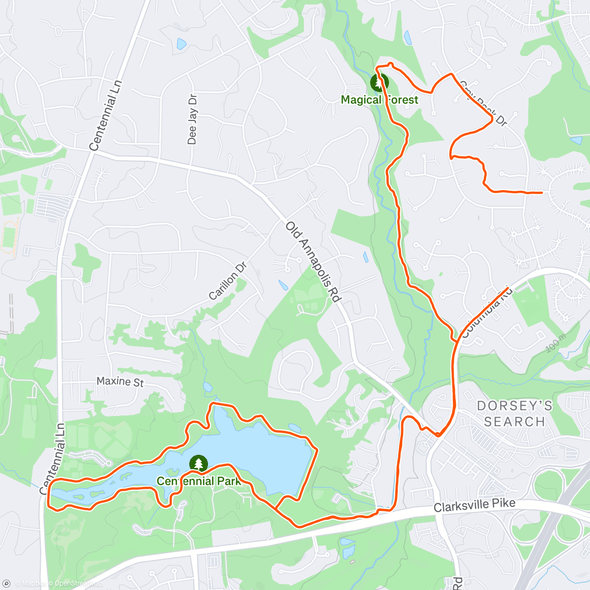 Map of the activity, It’s too hot