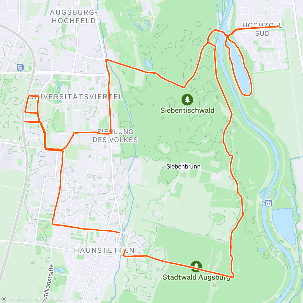 Map of the activity