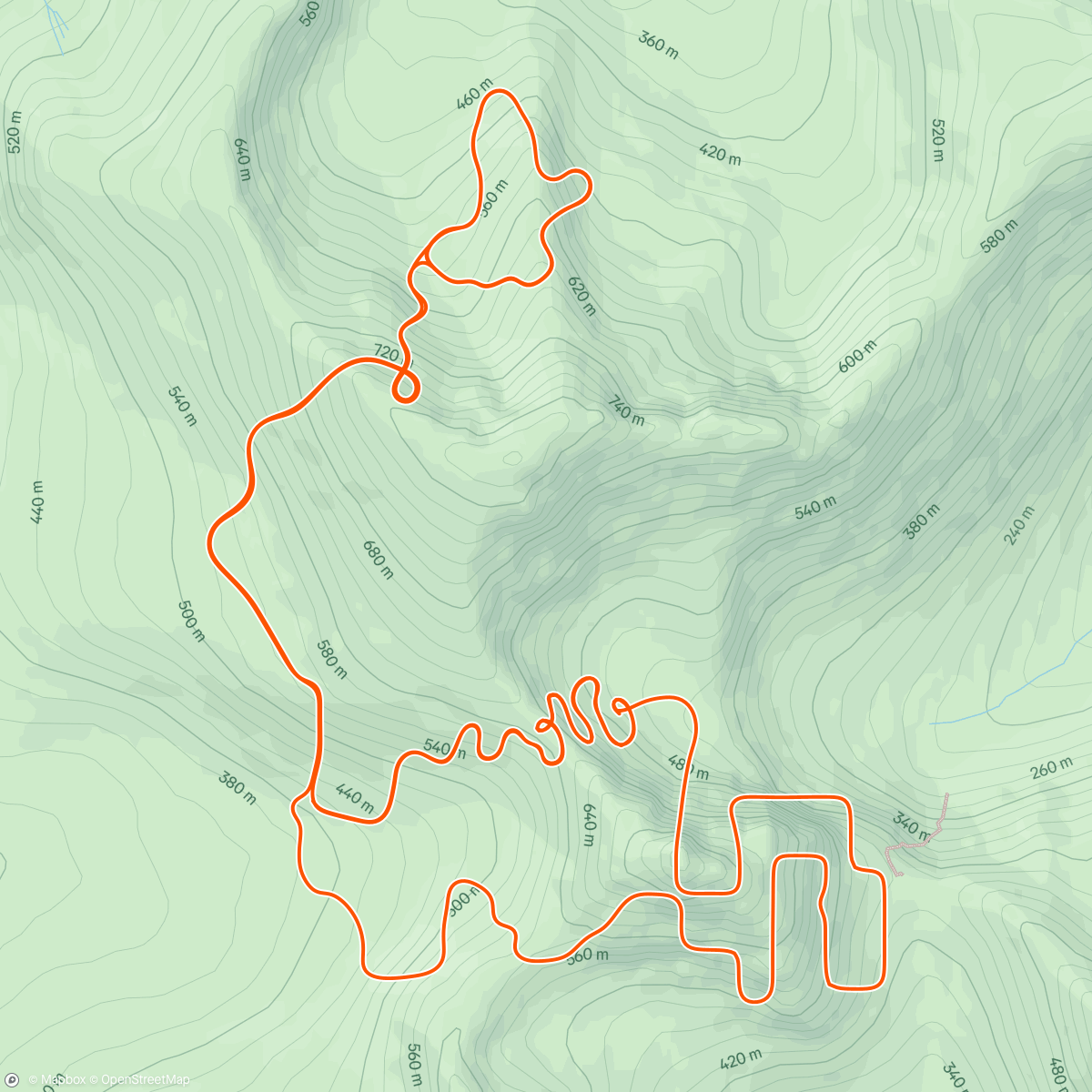 Map of the activity, Zwift - Race: ZRL Finals 2024/25 - Open EMEAE Division 1 - Bowl Final (C) on BRAEk-fast Crits and Grits in Scotland