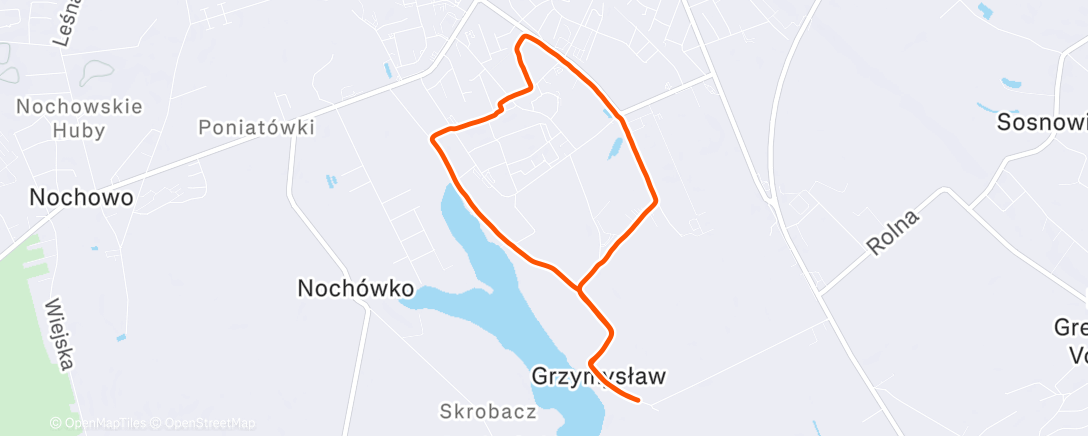 Map of the activity, Gravel