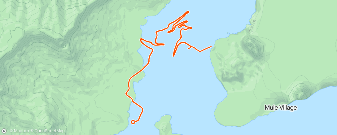 Карта физической активности (Zwift - Climb Portal: Coll d'Ordino at 100% Elevation in Watopia)
