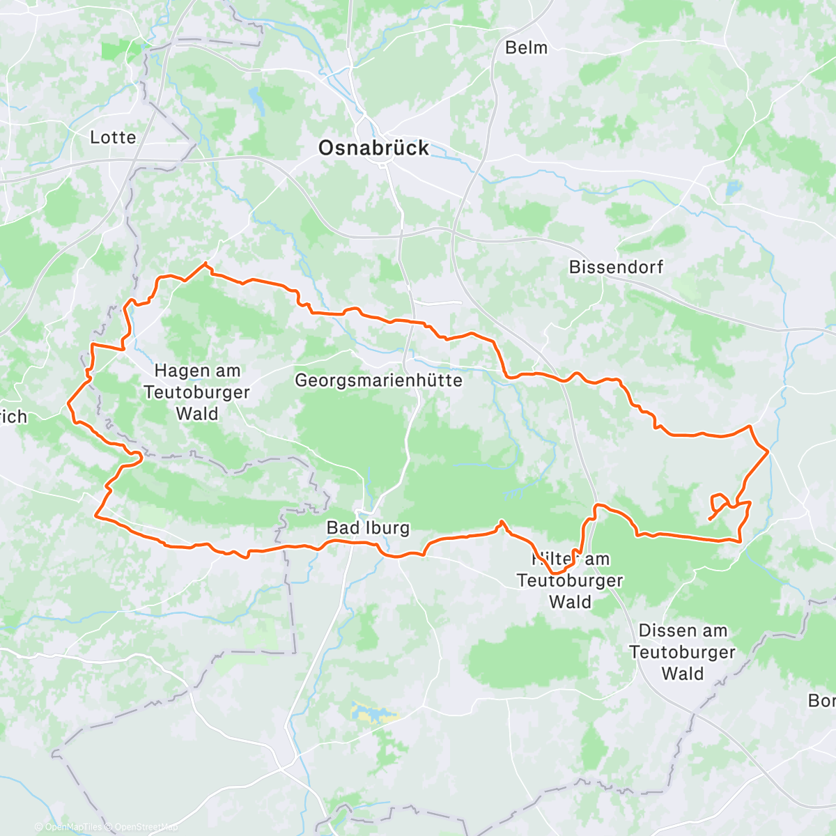 Map of the activity, Heimat: came here for the view 😅