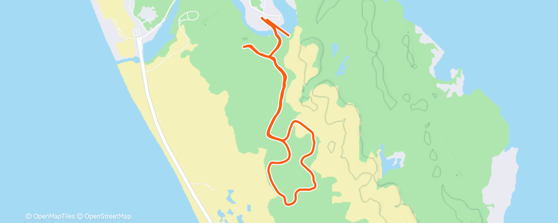 Map of the activity, Big thaw. Conditions are deteriorating quick