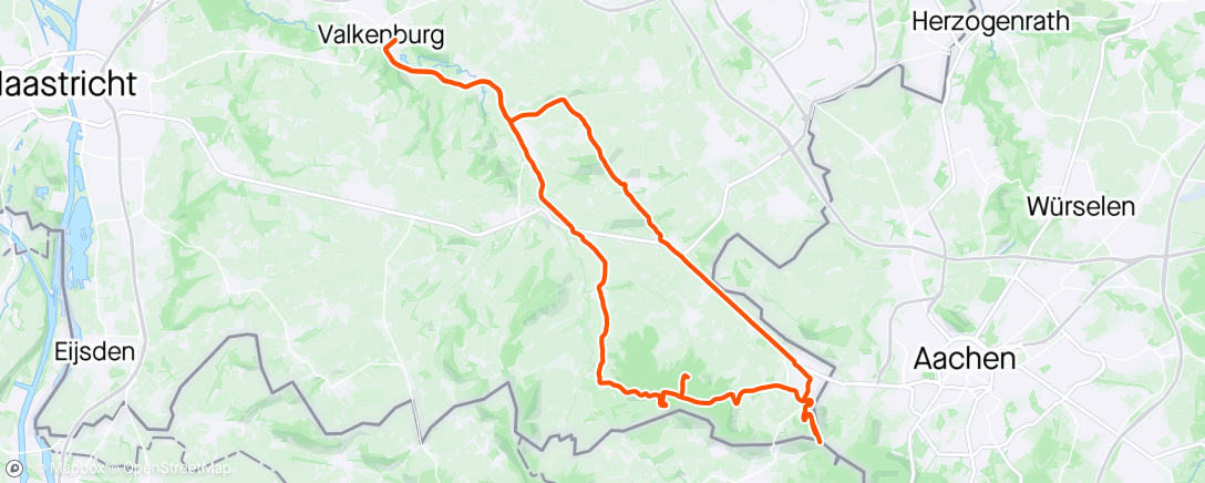 Map of the activity, Heuveltjes fietsen in Limboland 🥰🏔️