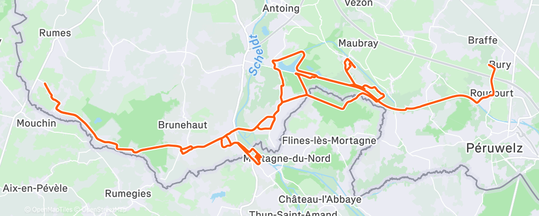 Map of the activity, woulaaaa plus jamais je vous écoute Célian et mathias