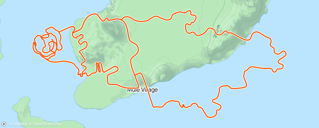 Map of the activity, Zwift - ENDURANCE RIDE_2 in Watopia