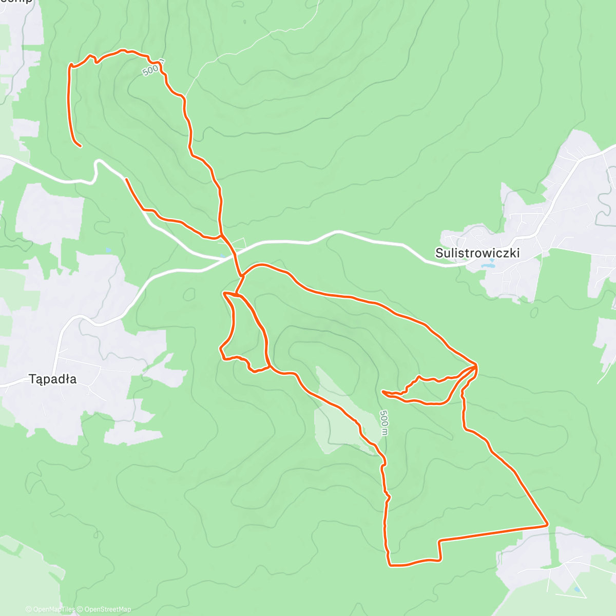Map of the activity, Afternoon E-Mountain Bike Ride