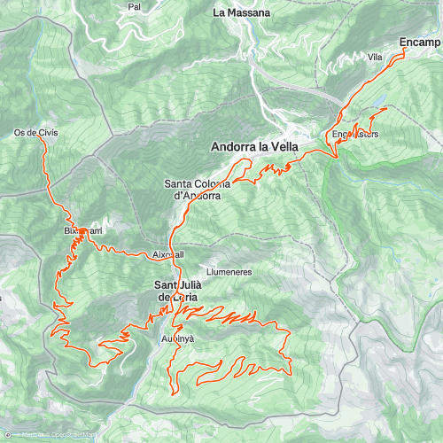 ANDORRA II | 107.5 km Road Cycling Route on Strava