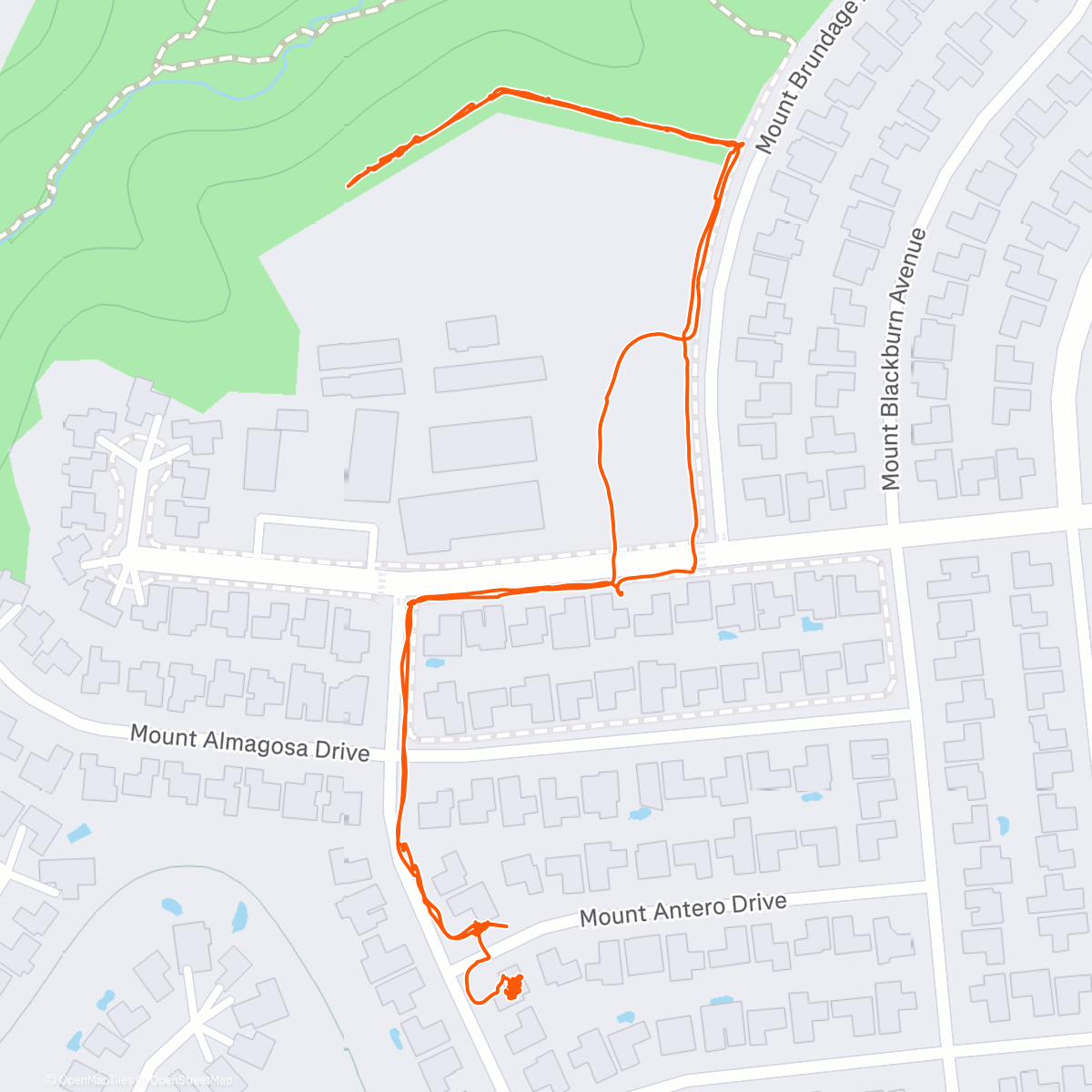 Map of the activity, Grandiose