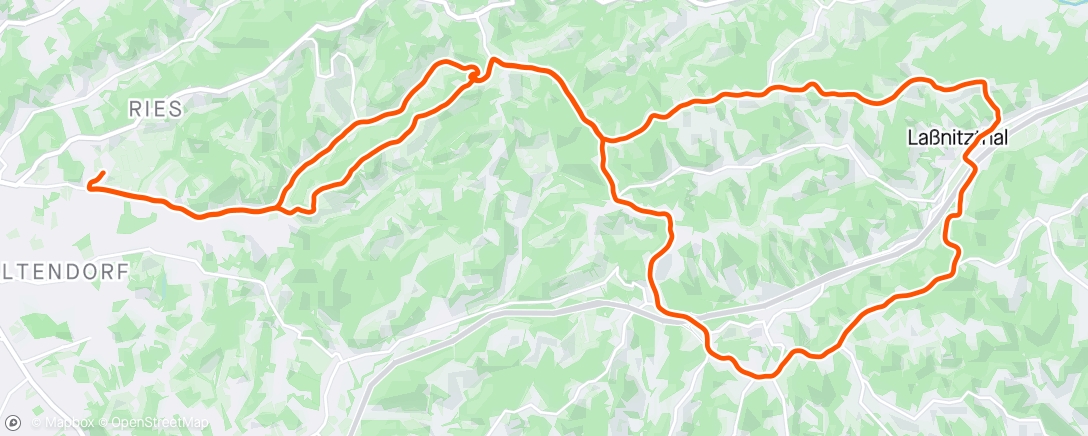 Map of the activity, Just another morning ride