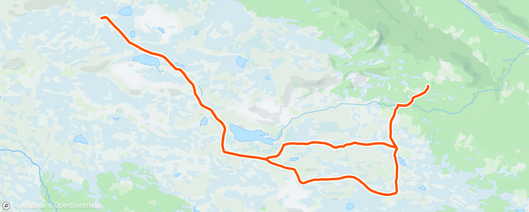 Map of the activity, Sen påsketur med Hanne og Lisbeth🤩🤩