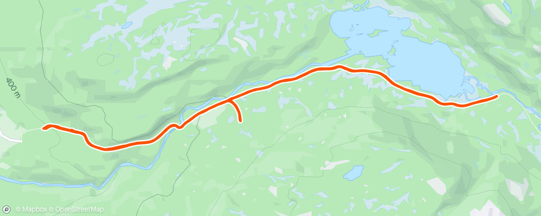 Map of the activity, Påsketur
