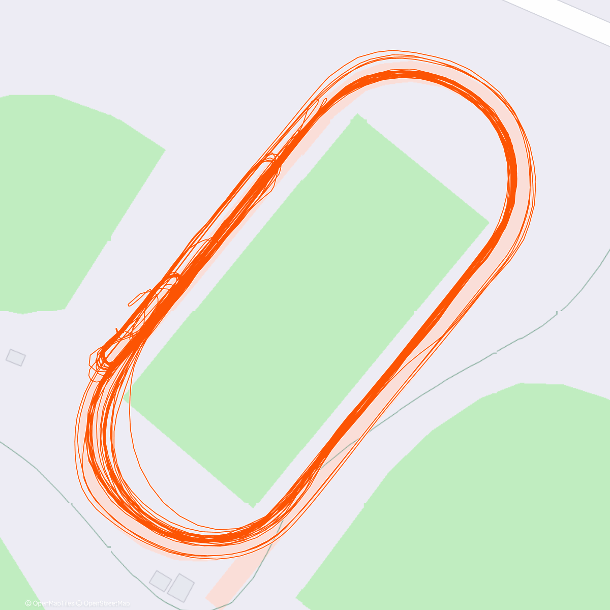 Карта физической активности (Morning Run)