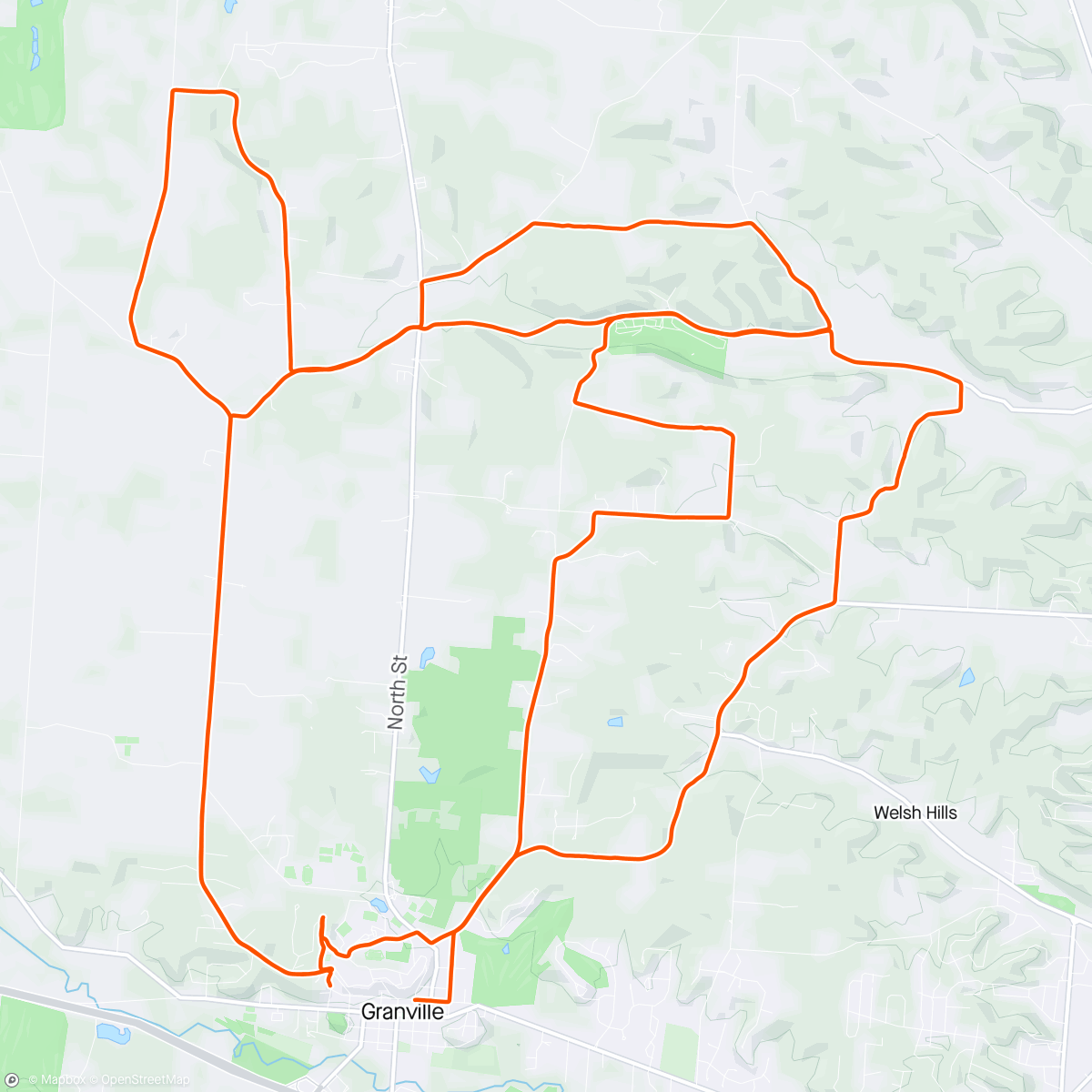 Map of the activity, Finally got the gravel bike out