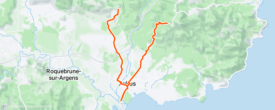 Peta aktivitas, Sortie vélo le midi