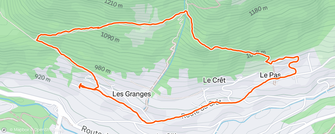 Map of the activity, Guéritoles