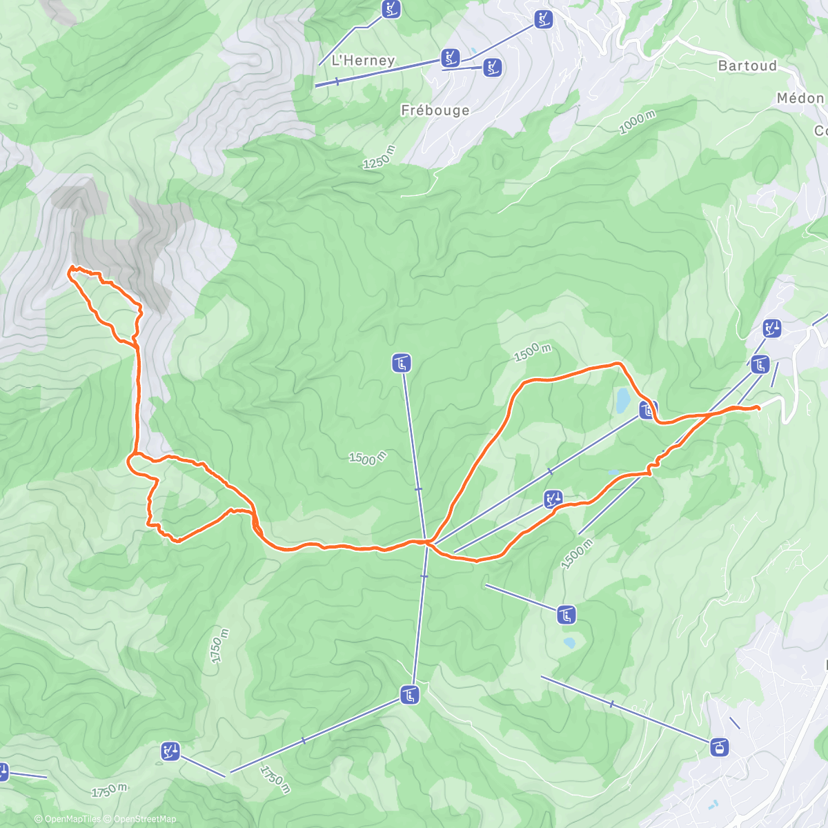 Map of the activity, Avec le J sans le S