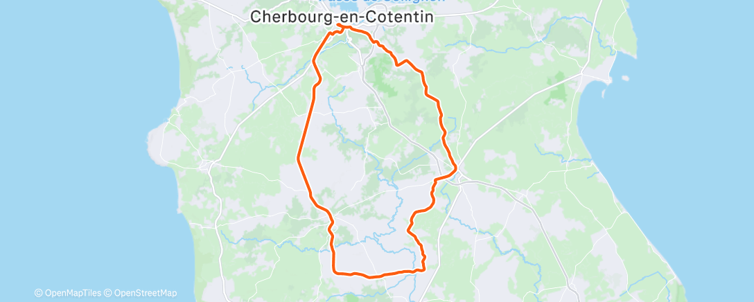 Map of the activity, Routes désertes