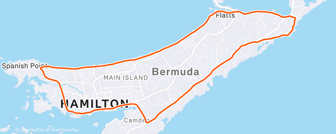 Map of the activity, Half - 3rd