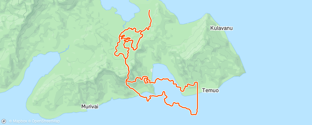 Mapa de la actividad (Zwift - mod-med-mad+heat in Watopia)